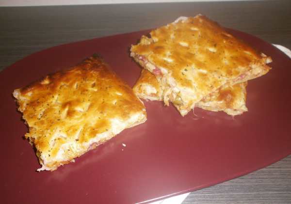 Pizza rustica alla parigina